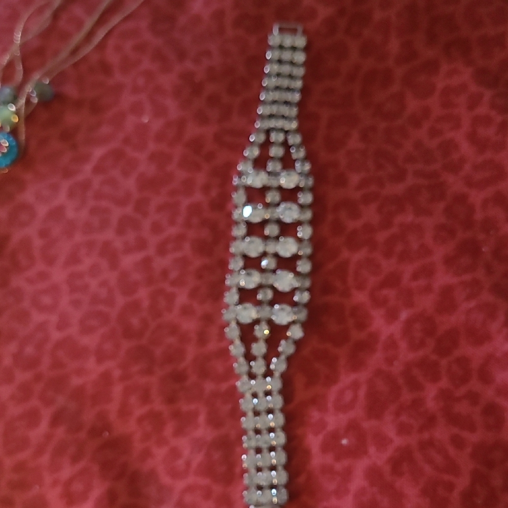 Elegant Rinestone Bracelet Vintage